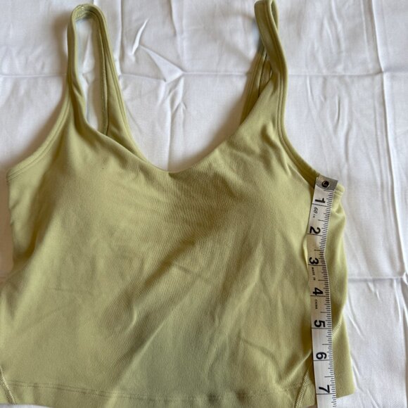 LULULEMON Womens Align Tank Top SIZE 2 Dew Green - Picture 8 of 10
